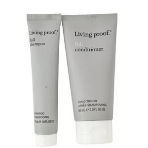 Living Proof Full Shampoo 1 oz & Conditioner 2 oz. Set Travel Size Hair care